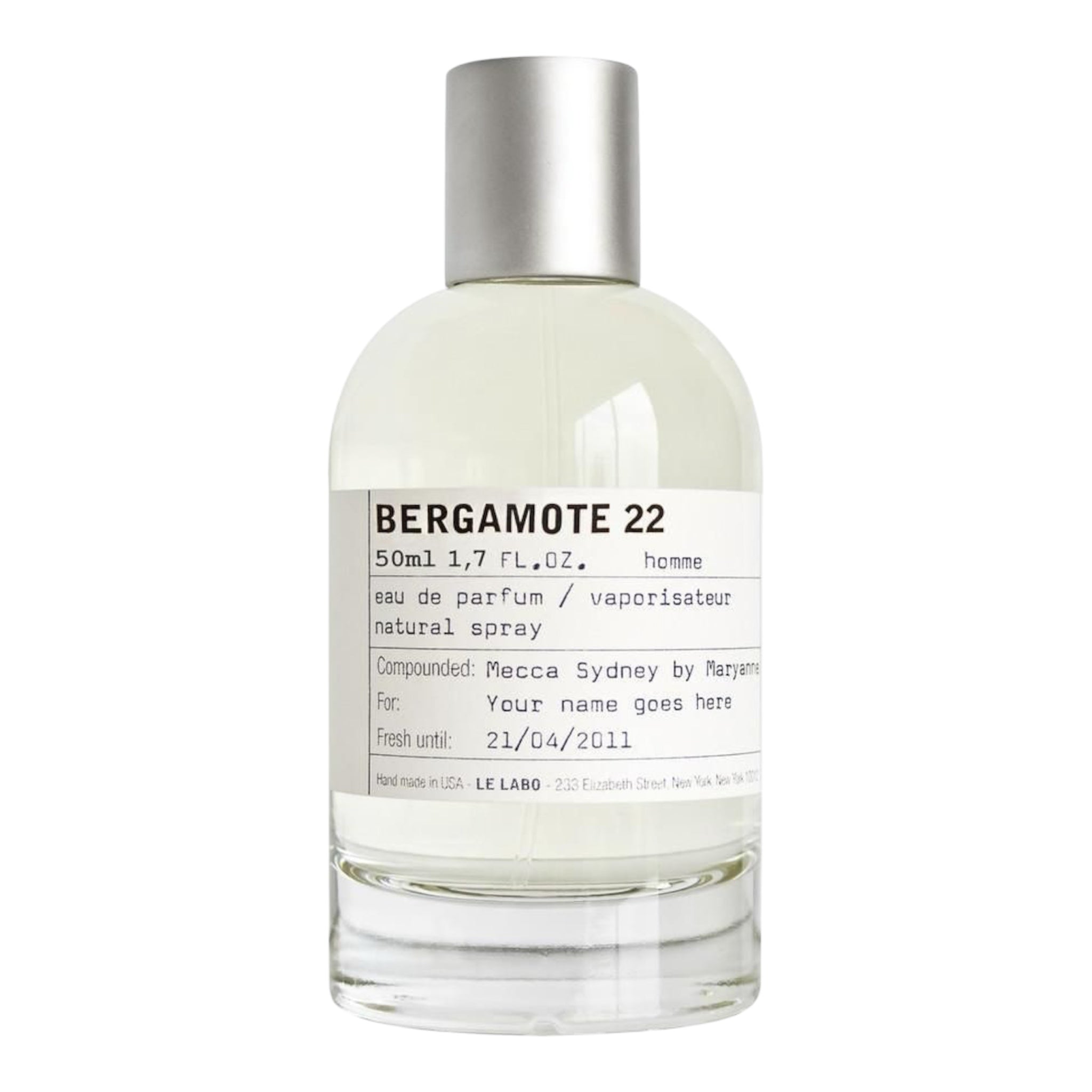 LE LABO BERGAMOTE 22 (PREVENTA)