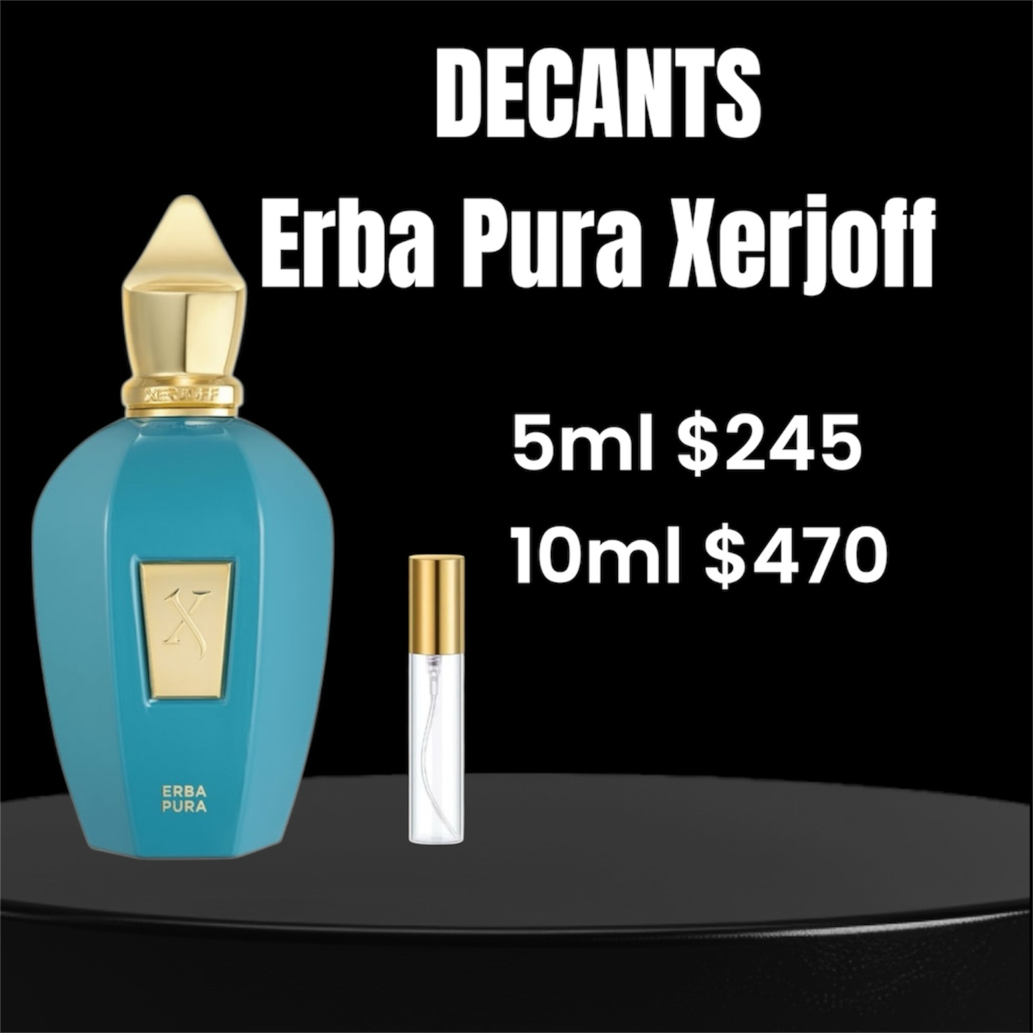 DECANTS ERBA PURA XERJOFF 5ml